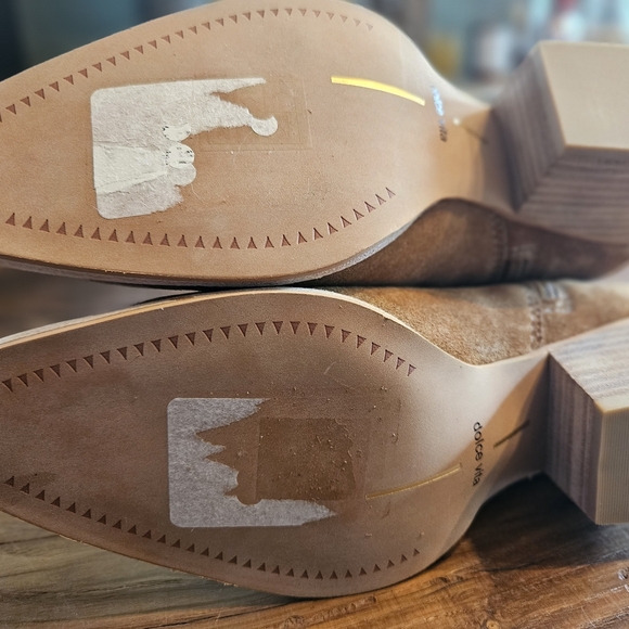 Dolce Vita Silma Ankle Boot Brown Suede 7M - Picture 5 of 5